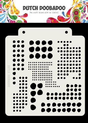 Dutch Doobadoo - Dutch Mask Art - Blobs