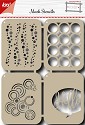 Noor! Design - Scr@p! - Mask stencils - Bubbles